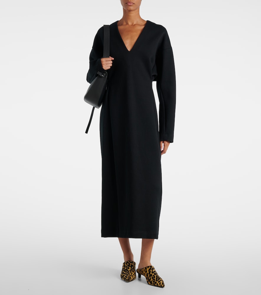  Plan C Plan C Cotton-blend Midi Dress 
