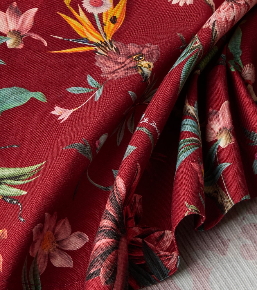  La Doublej La Doublej Fantastic Creatures Large Canvas Tablecloth By Beto Val 