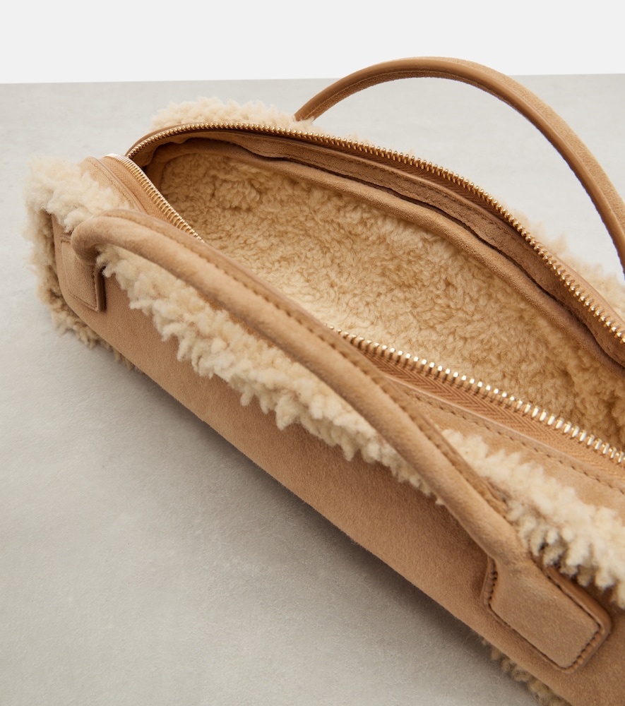 Alaia Alaã¯a Le Teckel Small Suede Clutch 