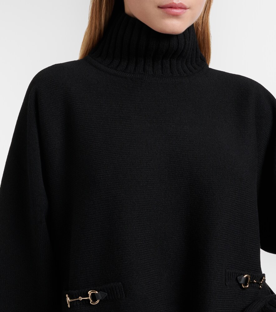  Gucci Gucci Rollkragenpullover Horsebit Aus Wolle Und Kaschmir 