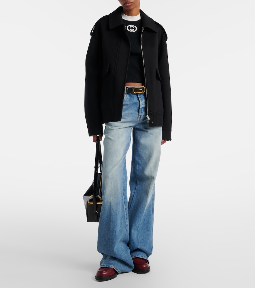 Gucci GG knitted top