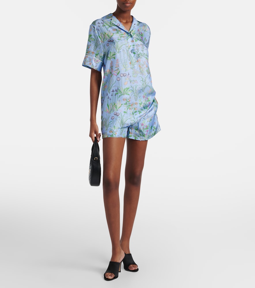  Gucci Gucci Shorts Aus Seidensatin 