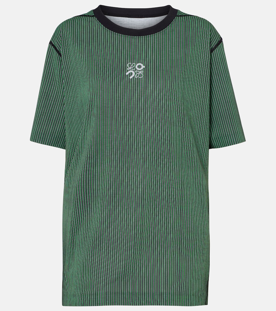 Loewe x On embroidered striped T-shirt