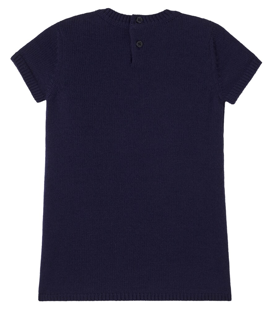  Gucci Kids Gucci Kids Baby Besticktes Kleid Aus Wolle 