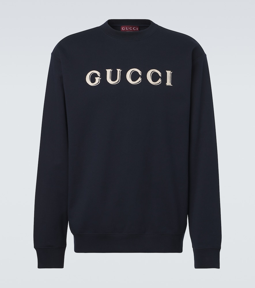 Gucci Logo cotton jersey sweatshirt