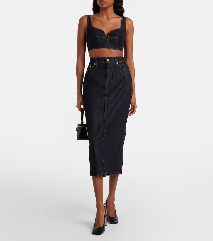 Givenchy Denim bra top
