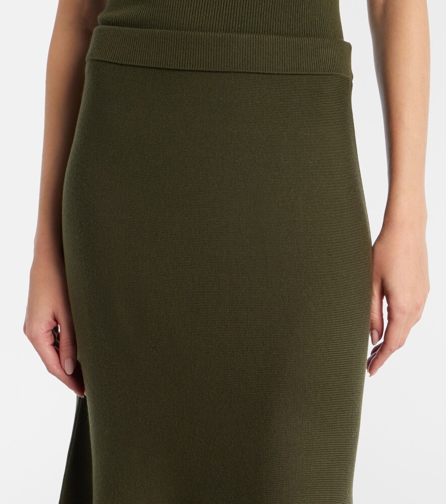  Simkhai Simkhai Layne Wool Midi Skirt 