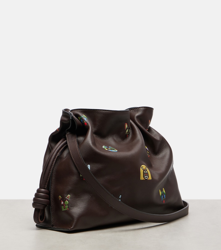  Loewe Loewe X Louis Wain Clutch Flamenco Medium Aus Leder 