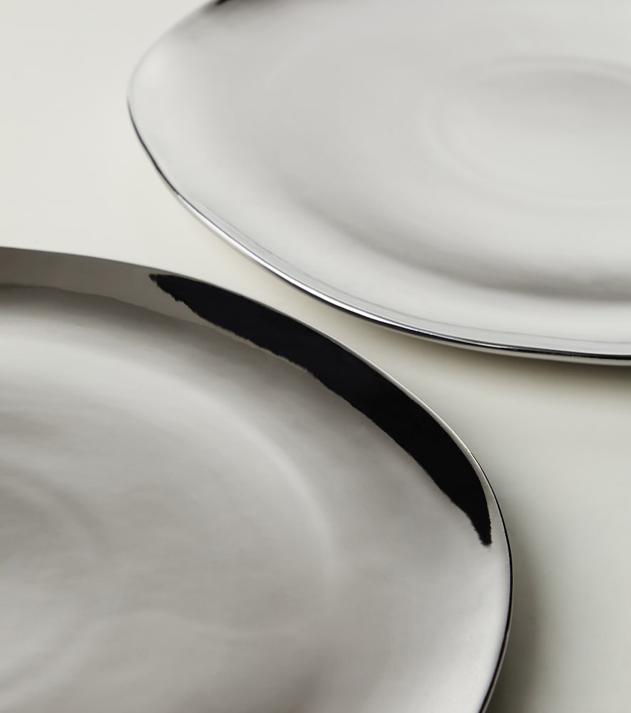  Bitossi Bitossi Set Of 4 Porcelain Dinner Plates 