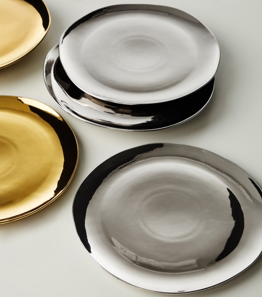  Bitossi Bitossi Set Of 4 Porcelain Dinner Plates 