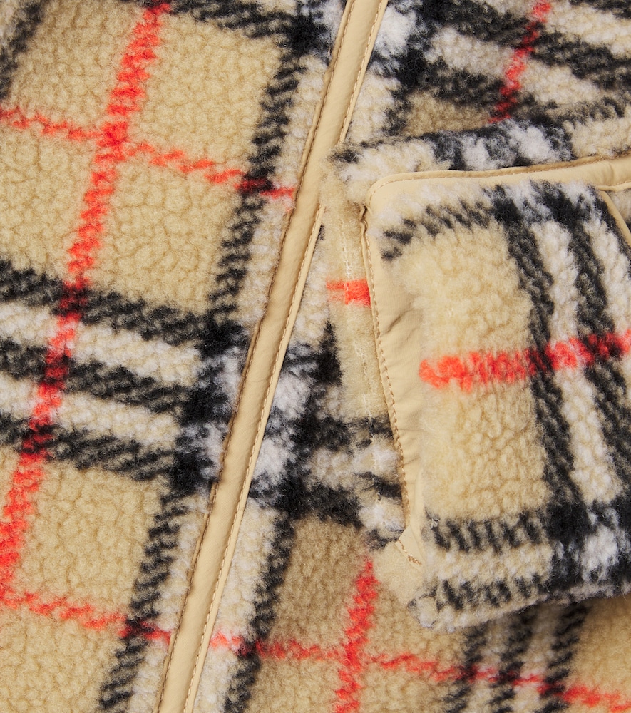  Burberry Kids Burberry Kids Baby Strampler Burberry Check Aus Teddyfleece 