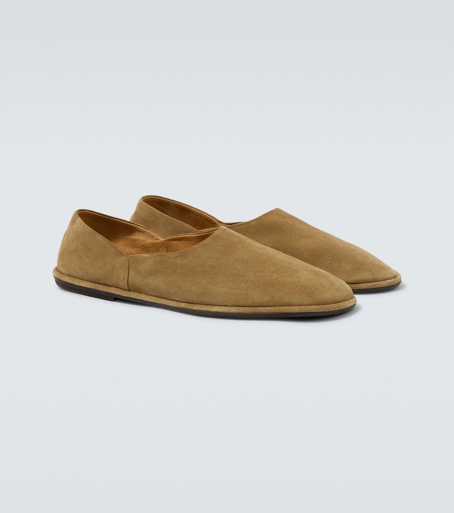 The Row The Row Slip-ons Canal Aus Veloursleder 