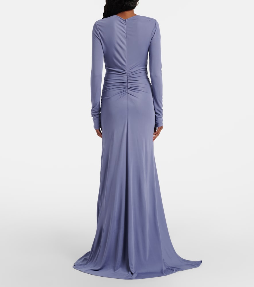  Christopher Esber Christopher Esber Verziertes Maxikleid Bezel Quartz 