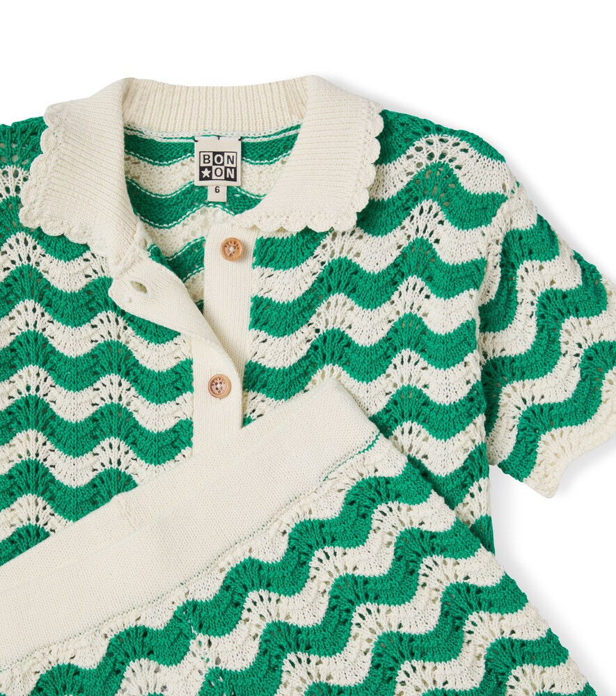  Bonton Bonton Ninon Cotton Top And Nine Shorts Set 