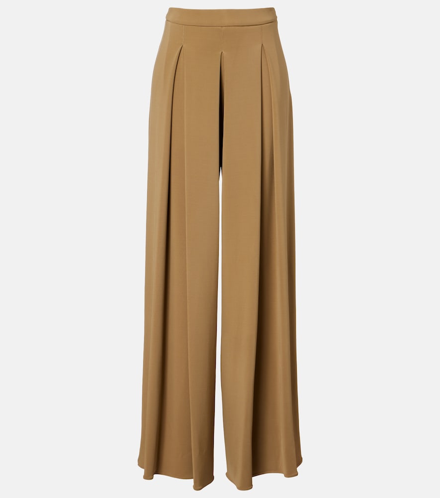 Max Mara Bermuda pleated wide-leg pants