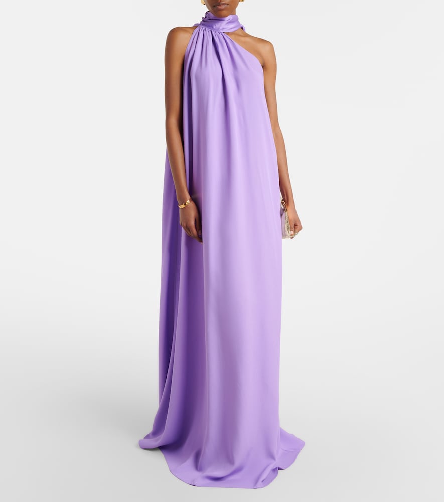 Taller Marmo Astor crêpe cady gown