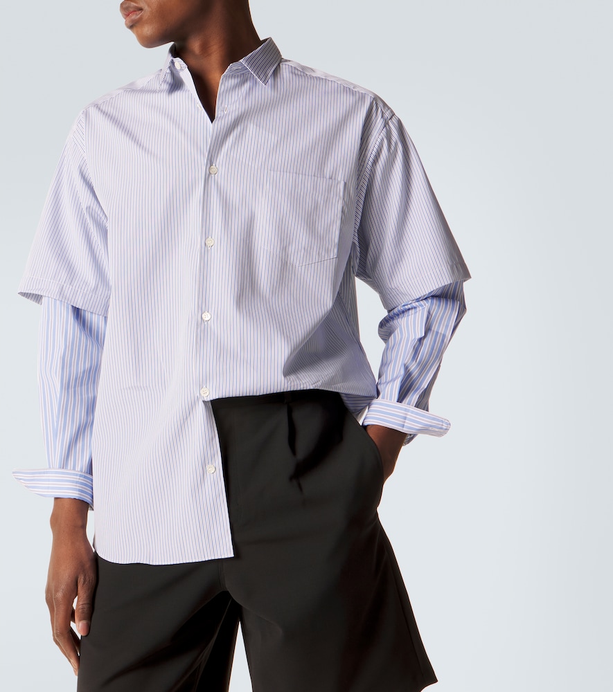  Comme Des Garcons Homme Comme Des Garçons Homme Hemd Aus Baumwollpopeline 