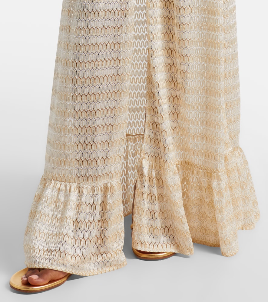  Melissa Odabash Melissa Odabash Kaftan Stevie Aus Lamé 