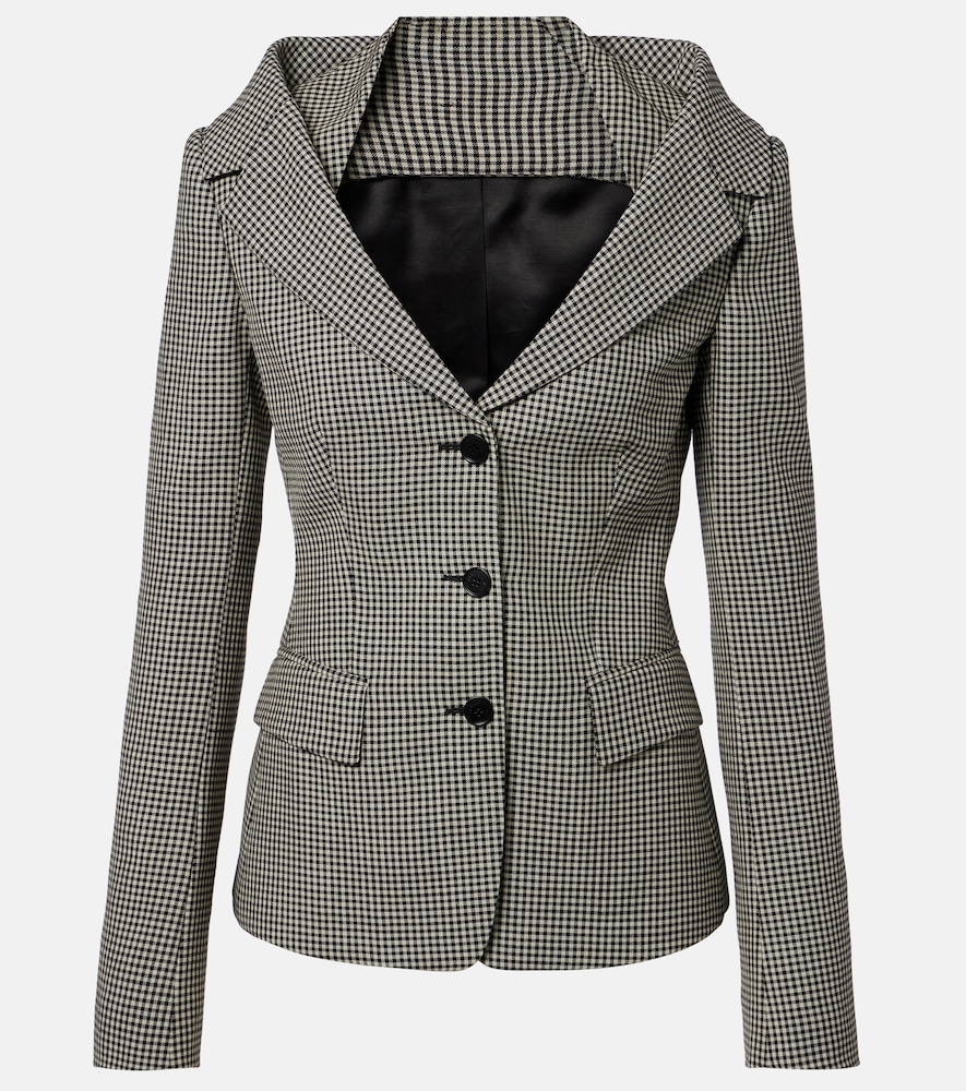 Structured Wool Blazer by Mcqueen