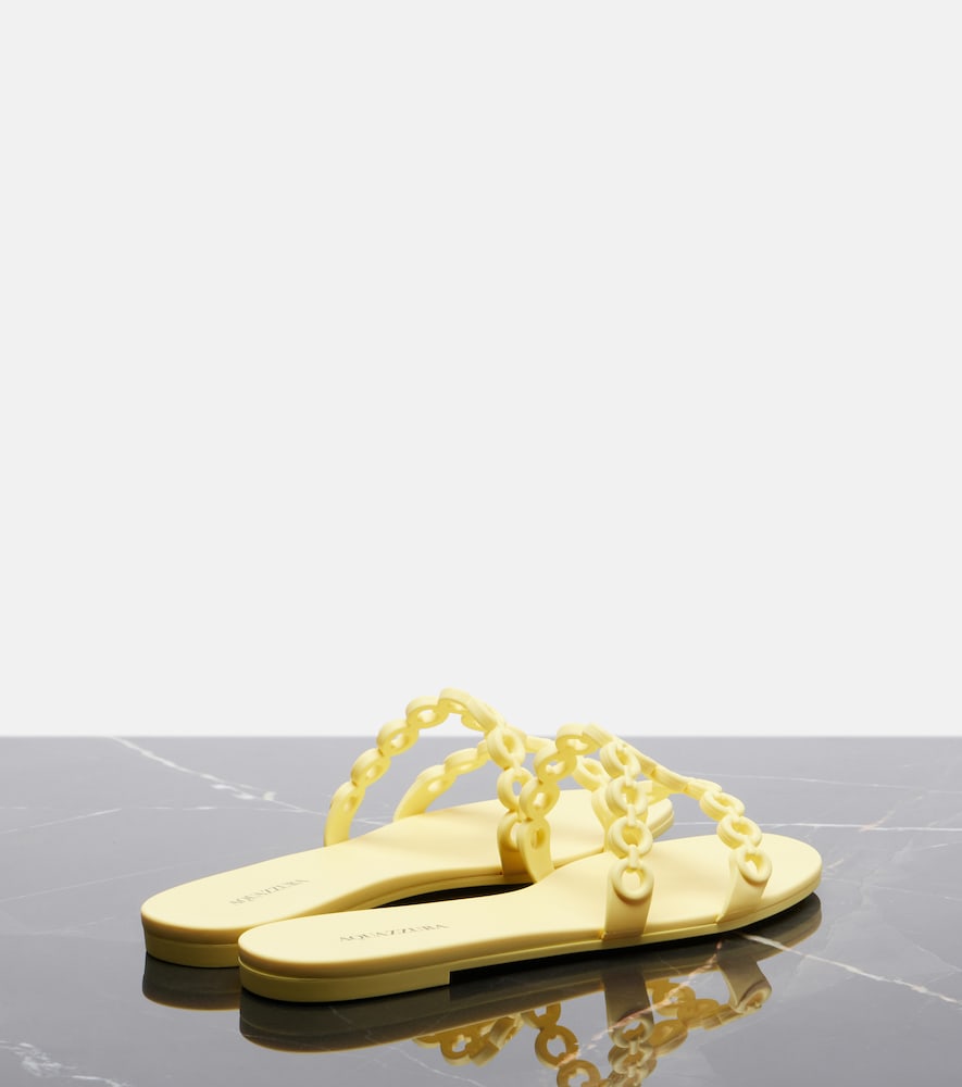  Aquazzura Aquazzura Pantoletten Infinity Chain Jelly 