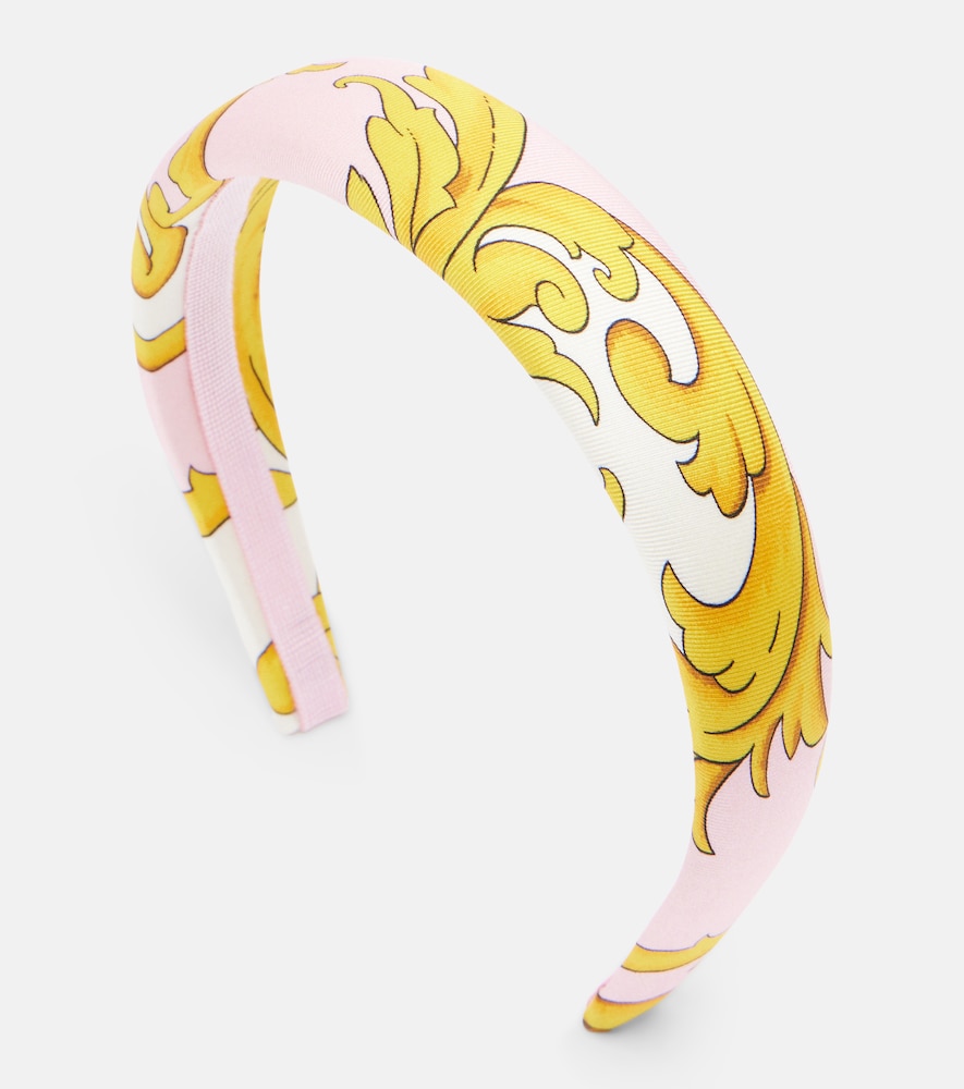 Versace Printed silk headband | Thumbnail 4