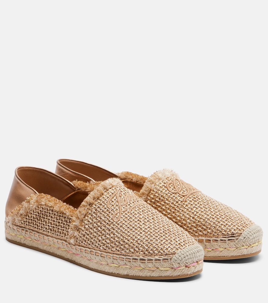 Jimmy Choo Avi woven espadrilles
