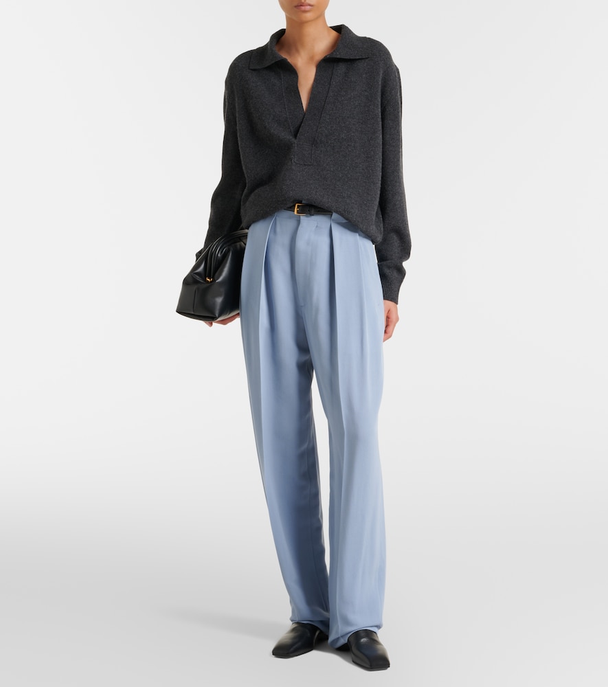 Victoria Beckham Pleated tapered pants