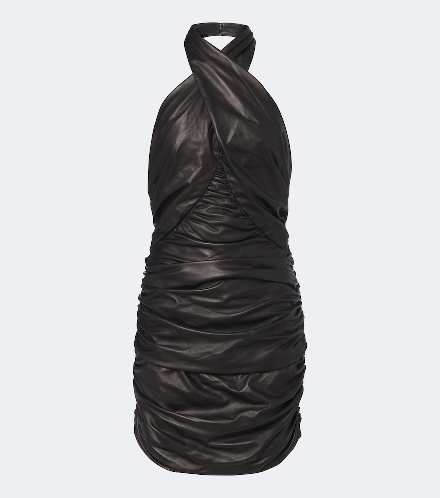 Minikleid aus Leder