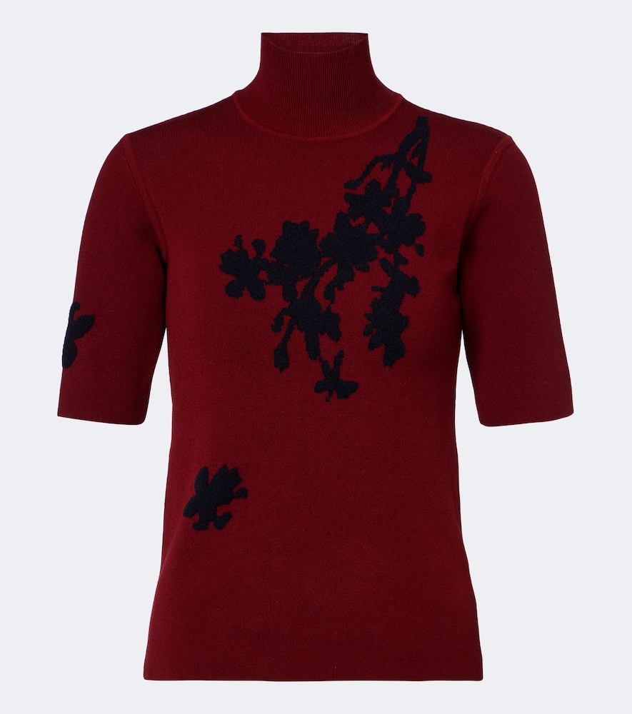 Erdem Floral jacquard turtleneck sweater | Thumbnail 7 Erdem Floral jacquard turtleneck sweater | Thumbnail 7