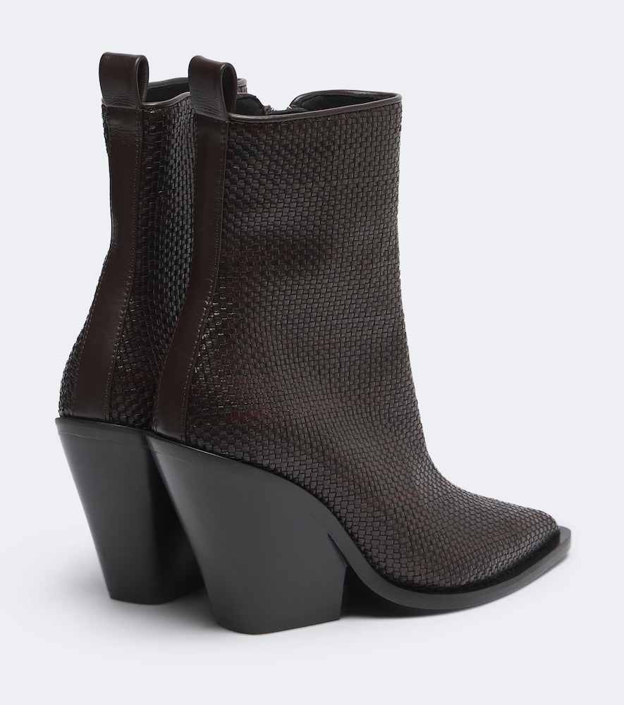 Colorado Woven Ankle Boots