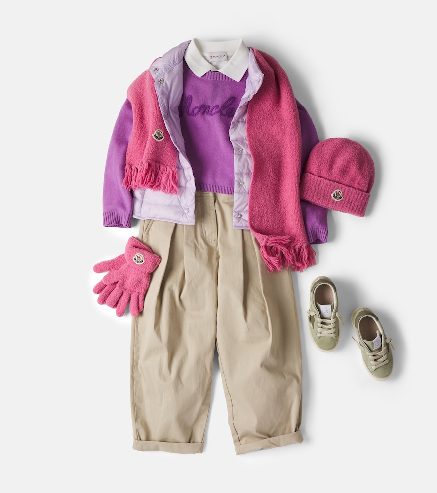  Moncler Enfant Moncler Enfant Set De Gorro, Bufanda Y Guantes 