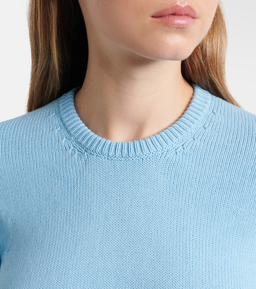  Jw Anderson Jw Anderson Embroidered Cotton Sweater 