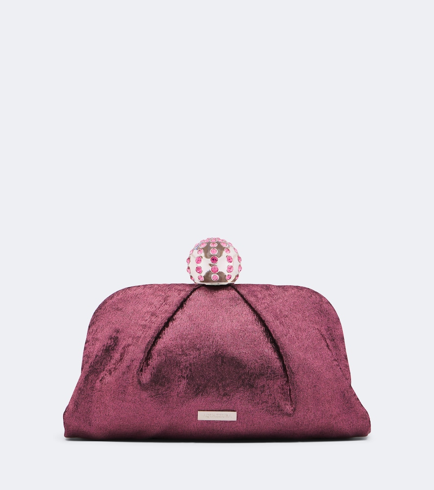Verzierte Clutch Tequila aus Satin