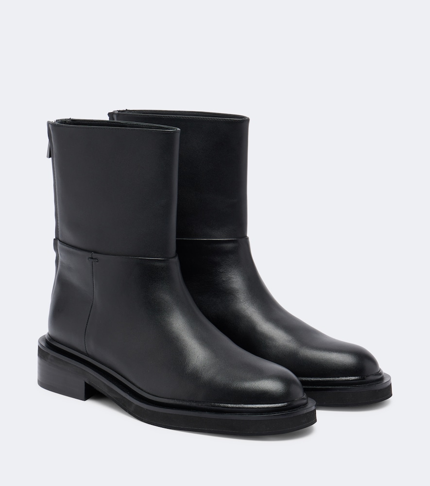Ankle Boots Easton aus Leder