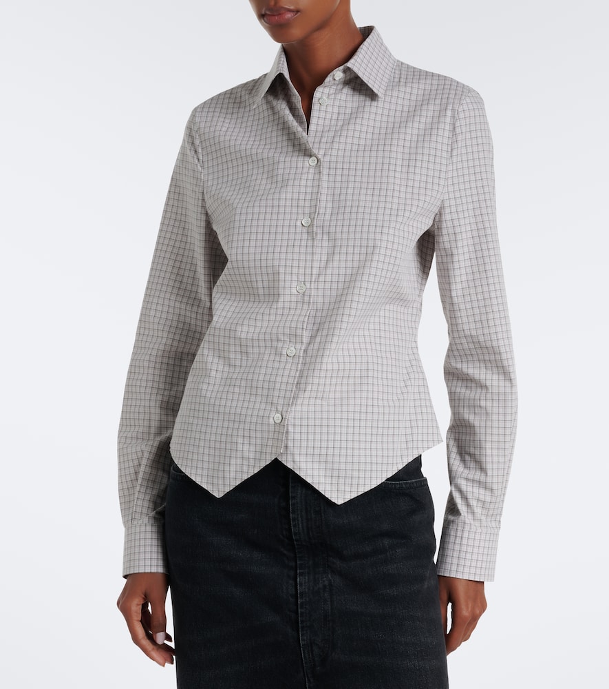 Checked Cotton Shirt