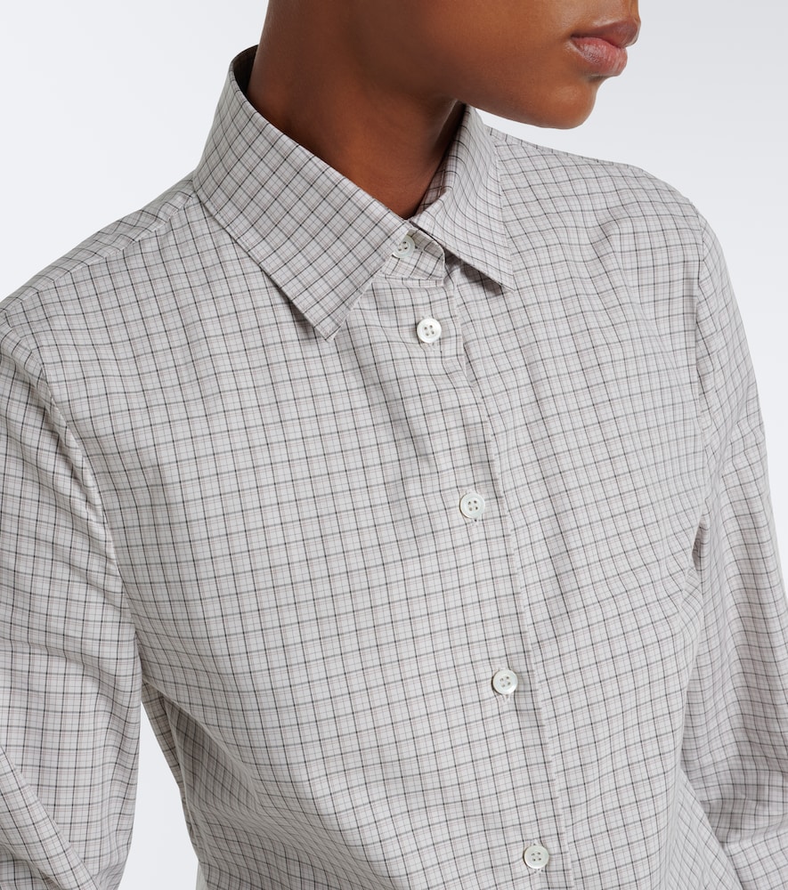 Checked Cotton Shirt