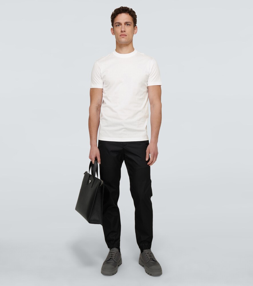  Prada Prada Three Pack Cotton-jersey T-shirts 