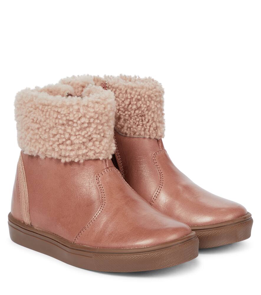 Bottines Rainbow en cuir