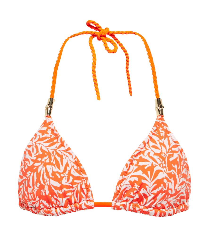 Heidi Klein Ibiza printed bikini top