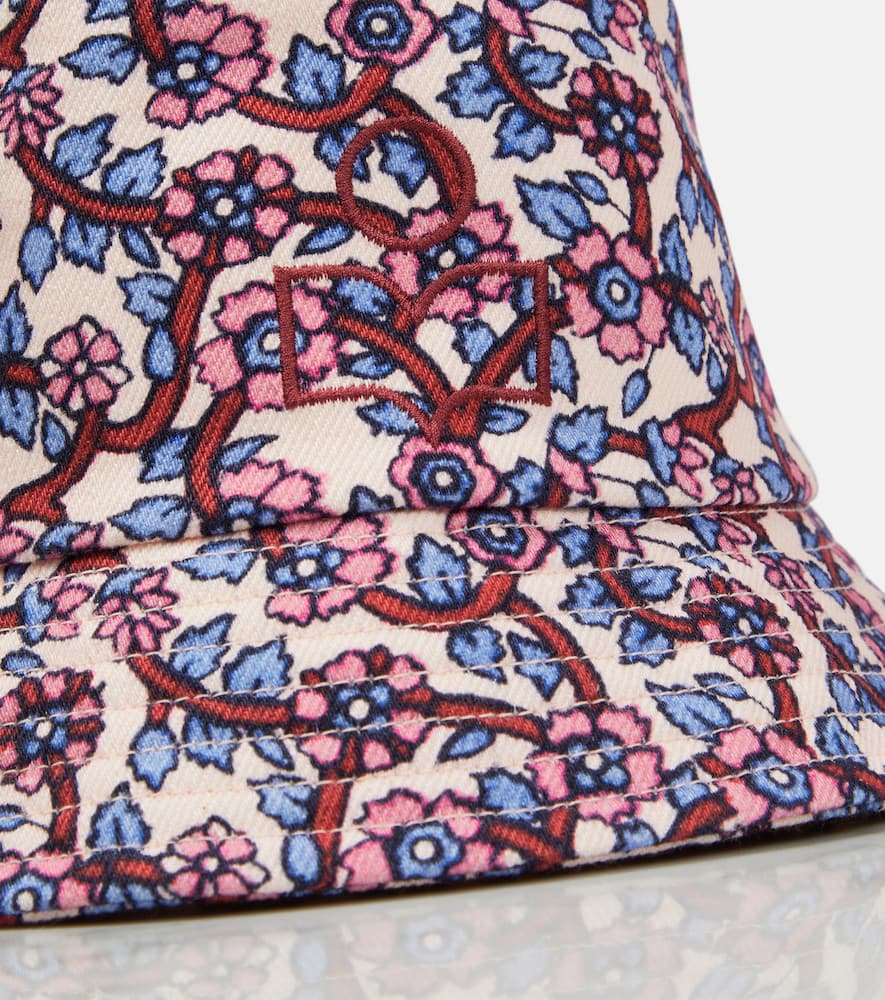 ISABEL MARANT HALEY PRINTED COTTON BUCKET HAT