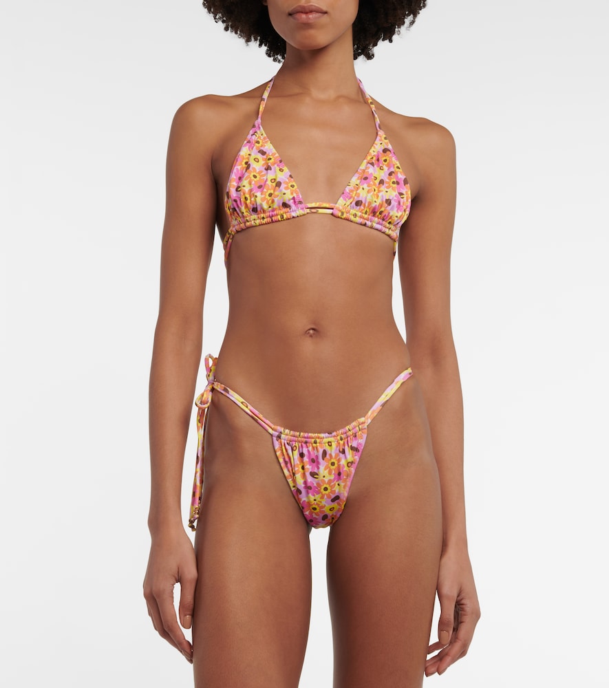  Bananhot Bananhot Bedrucktes Bikini-oberteil Seychelle 