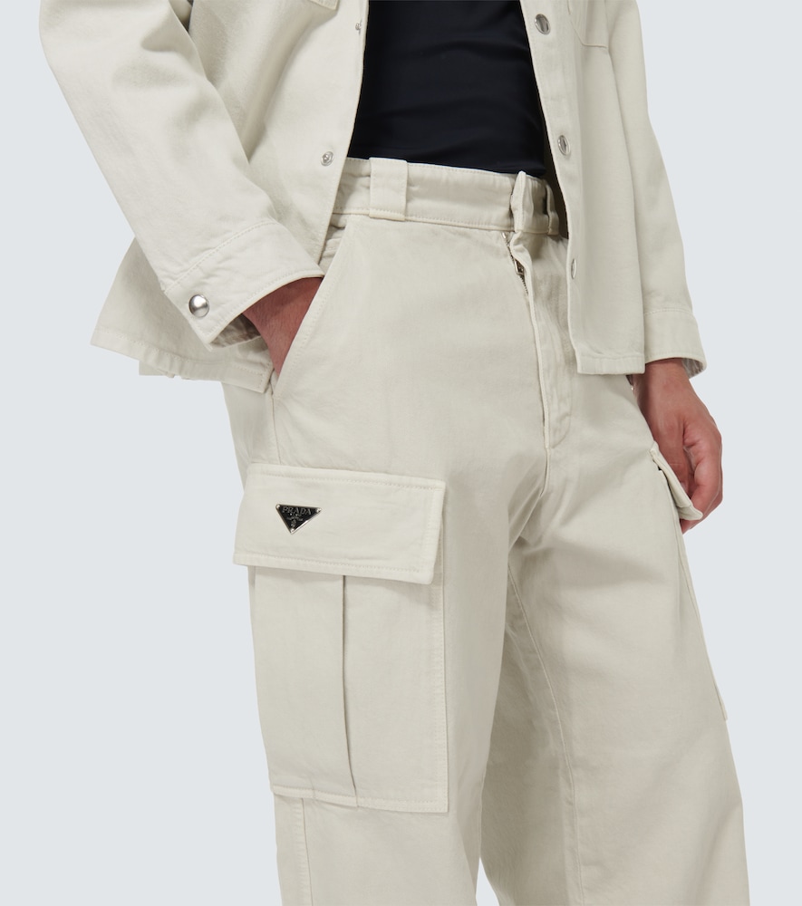  Prada Prada Denim Cargo Pants 