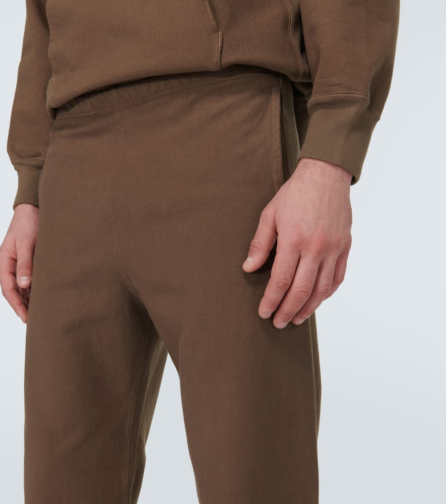 Auralee Cotton-blend Sweatpants In Brown