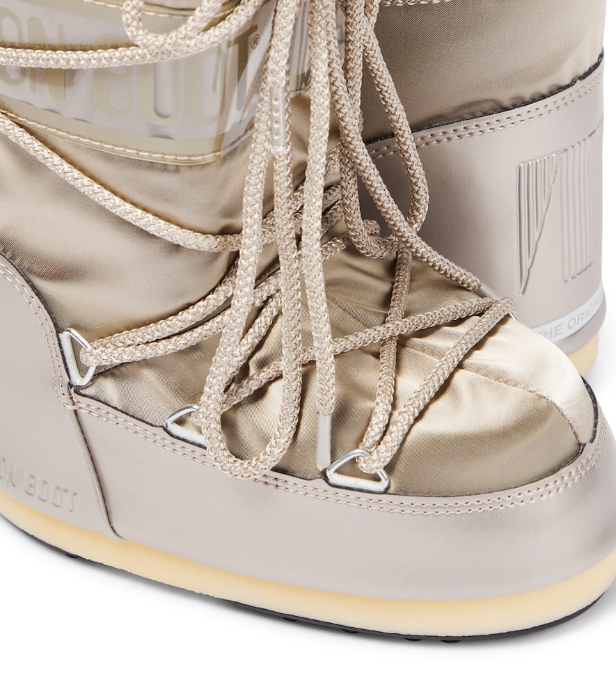 Moon Boot Icon Glance Ankle Snow Boots In Metallic