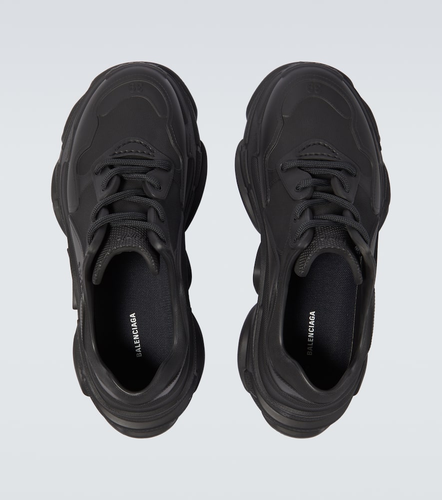 Shop Balenciaga Triple S Mold Sneakers In Black