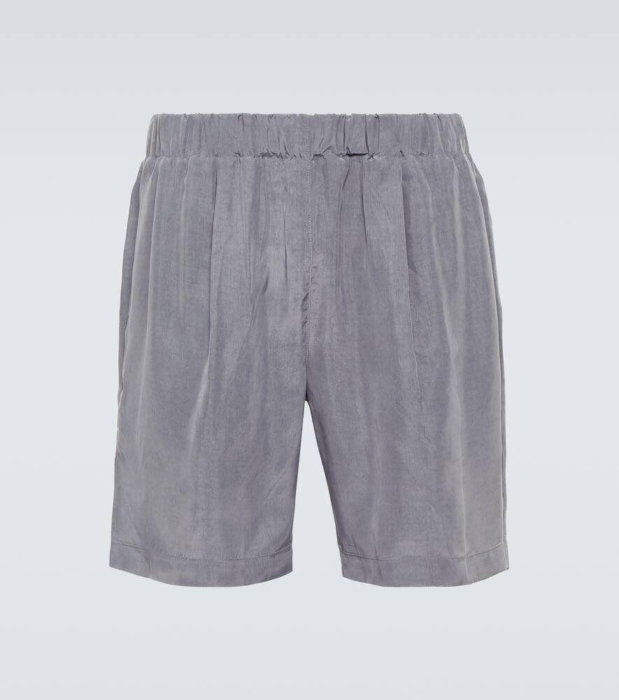 The Frankie Shop Leland cupro shorts