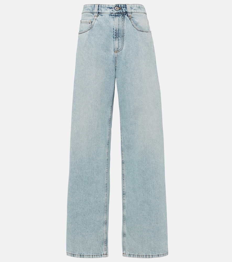 Brunello Cucinelli Jean wide taille haute 1100 €