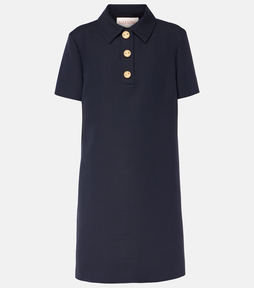 Valentino Women's Blue Crepe Couture Minidress UK Size 8 - Mytheresa
