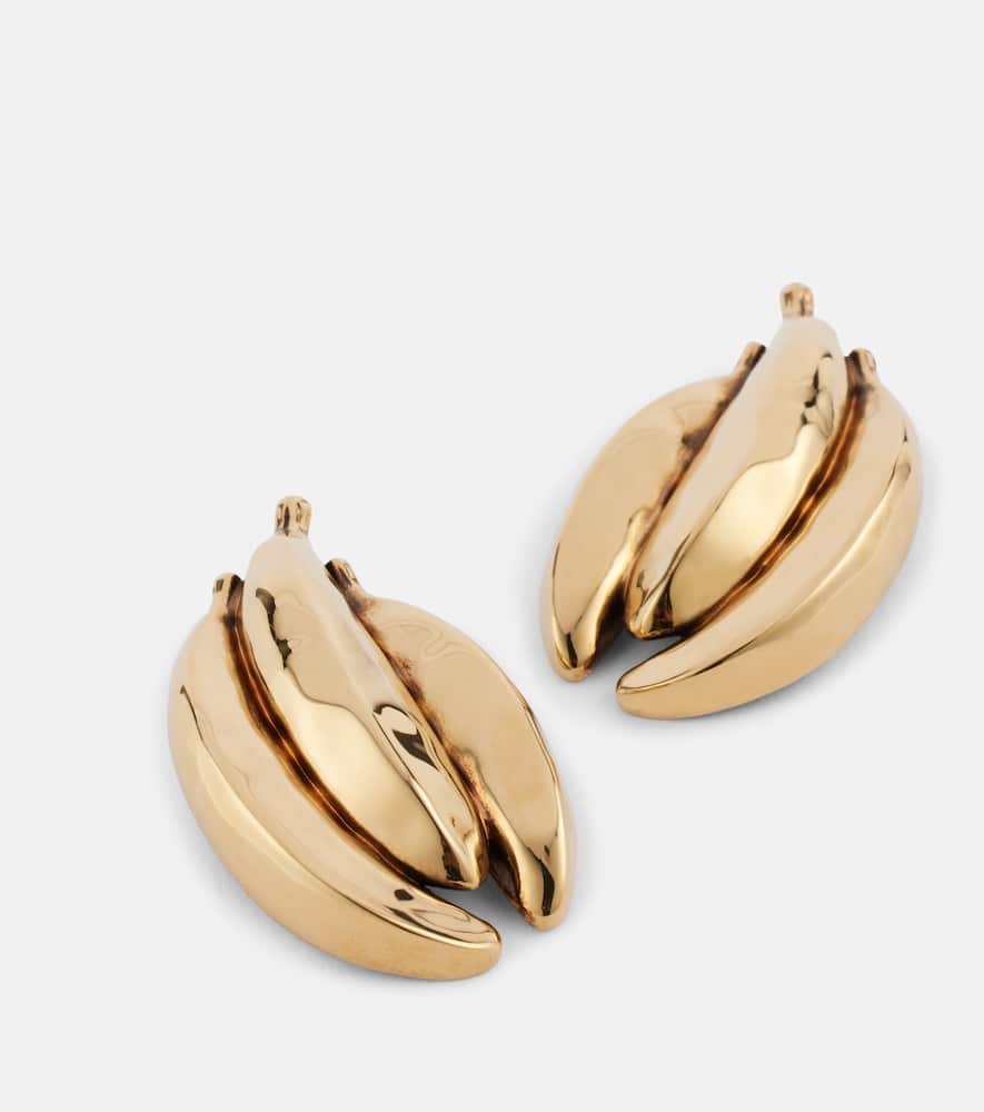 Chloé Chloe Bananas Drop Earrings In Gold