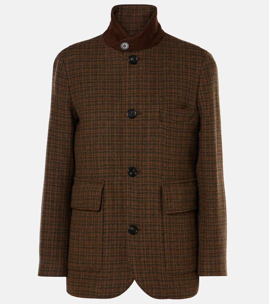 Roadster wool, cashmere, and mohair jacket